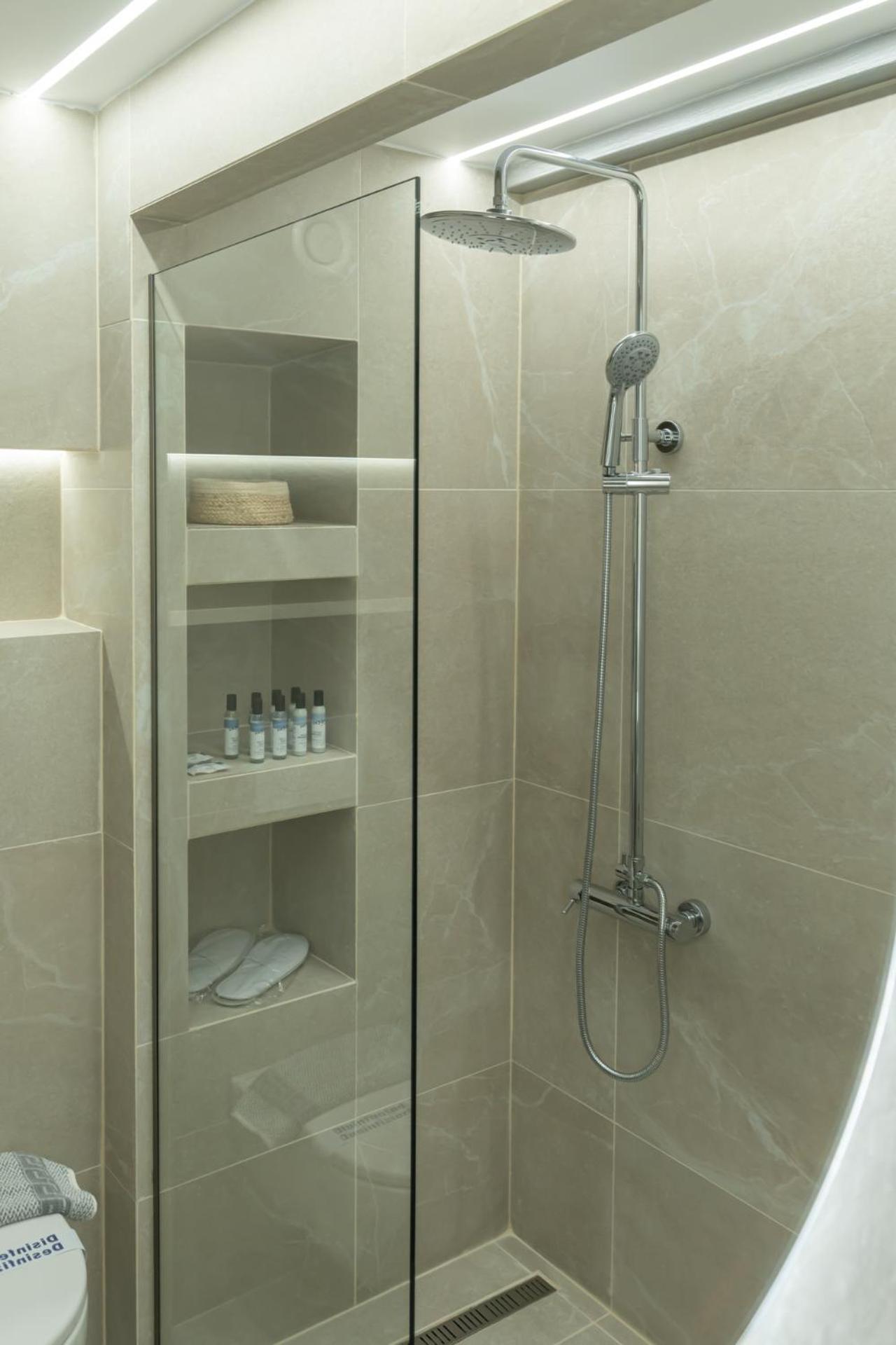 סטאברוס Fani Luxury Apartments Stavros מראה חיצוני תמונה